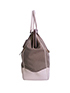 Jacquard Frame Tote, bottom view
